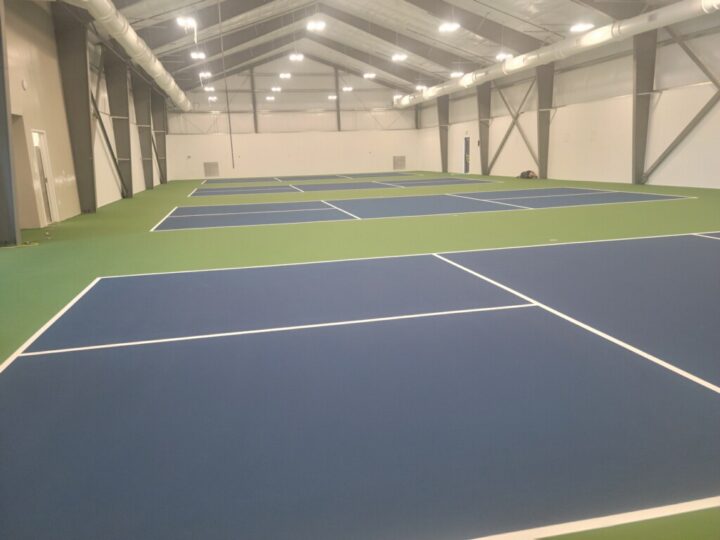 Cushion Extreme Pickleball Courts Indoor Reno NV Completed